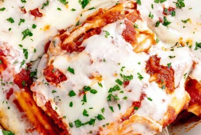 Thumbnail for Cheese Stuffed Manicotti Recipe