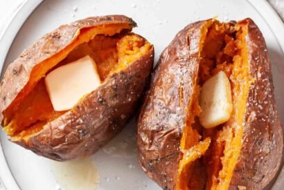 Thumbnail for Microwave Sweet Potato Recipe