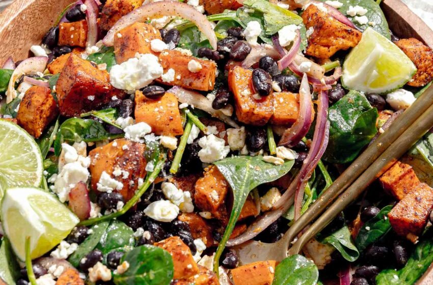 Roasted Sweet Potato Salad Recipe