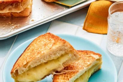 Thumbnail for Sheet Pan Grilled Cheese Sandwiches Recipe